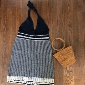 Zara knitted beach dress in size S